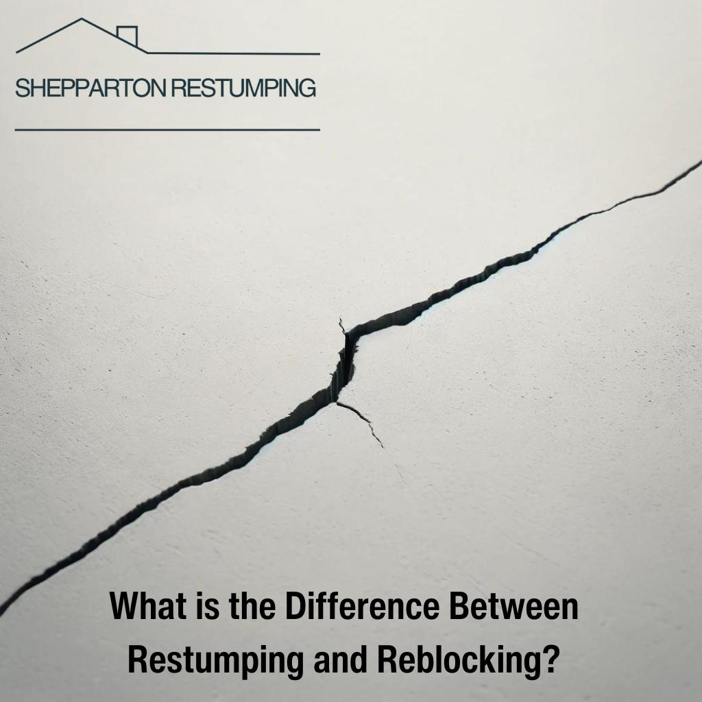 What is the Difference Between Restumping and Reblocking_